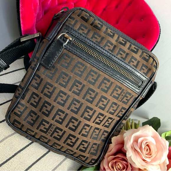 Fendi Handbags - Fendi Vintage Zucchino Crossbody Bag